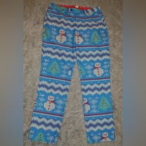 SHINESTY Snowman Christmas Tree Trouser Holiday Party Pants 36 Mens